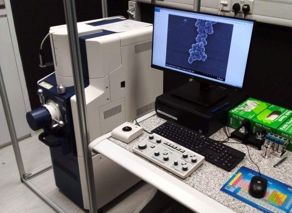 Support for Energy Dispersive Spectroscopy (EDS) an attachment of Electron Microscope